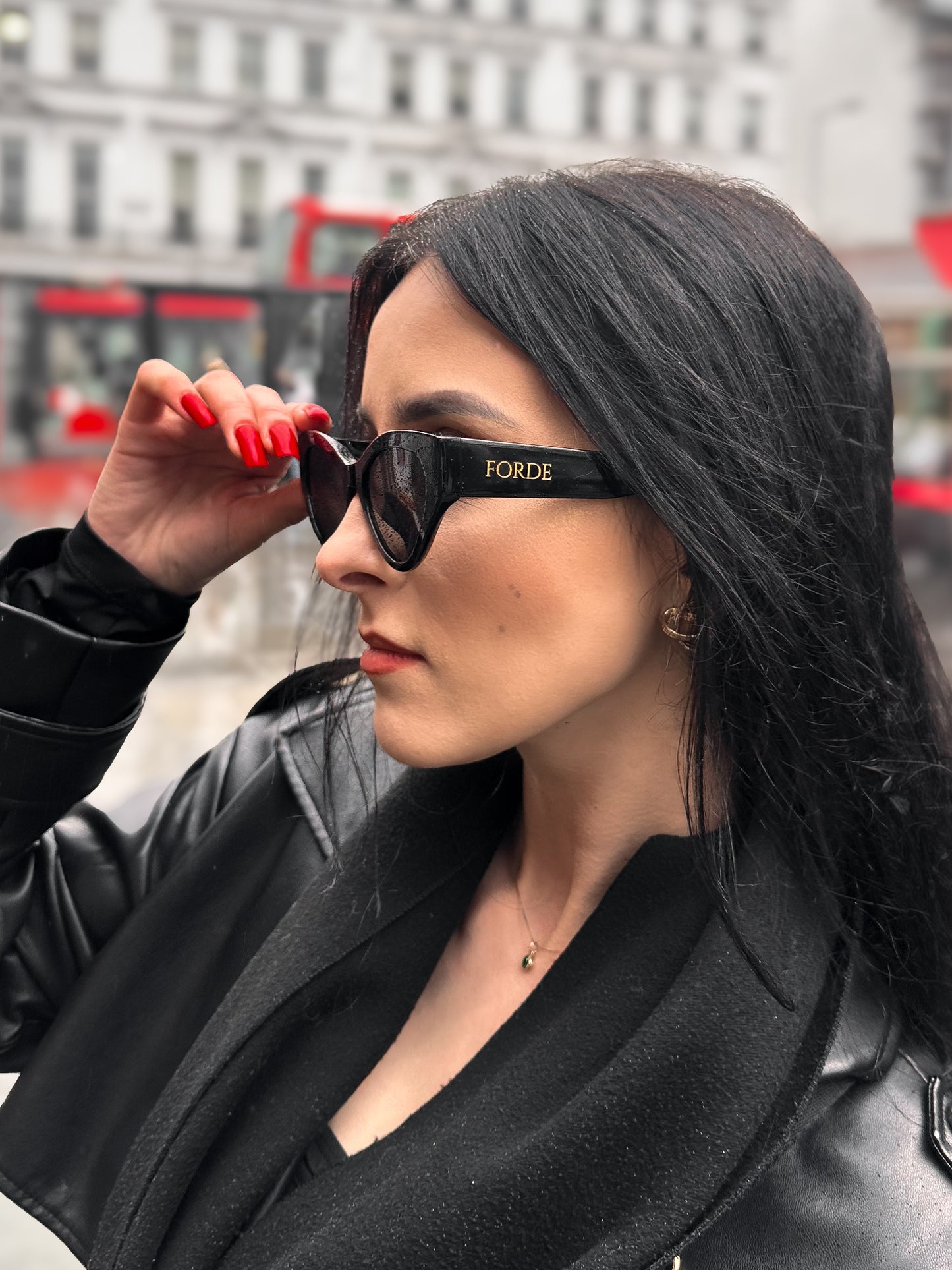 Okulary przeciwsłoneczne BLACK czarne UV400